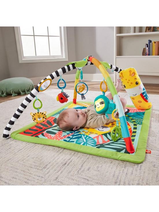 Fisher Price 3 in 1 Rainforest Sensory Baby Gym