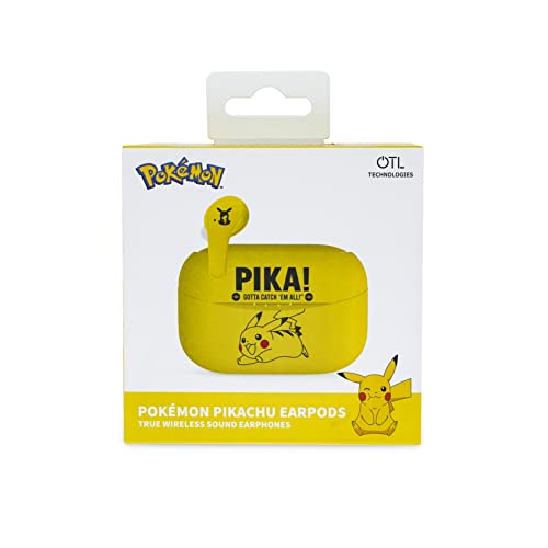 Pokémon Pikachu True Wireless Bluetooth Earbuds Yellow