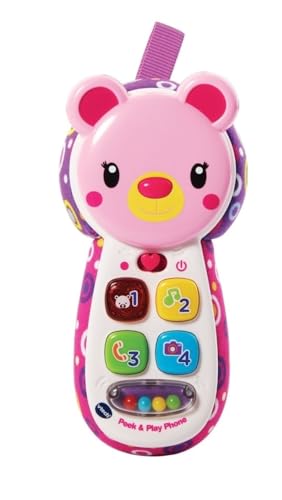 VTech Peek & Play Phone Pink