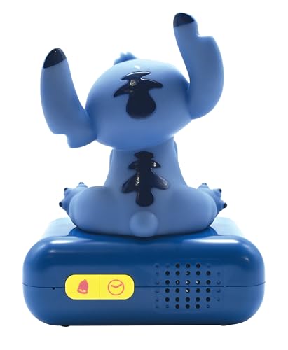 Lexibook Disney Classics Stitch Nightlight Alarm Clock