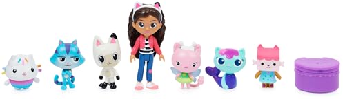 Gabby’s Dollhouse Deluxe Figure Gift Set with 7 Toy Figures and Surprise Accessory