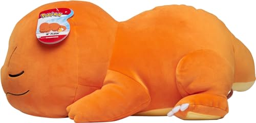 Sleeping Charmander Pokémon 46cm Plush