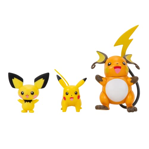 Pokémon Select Evolution Multipack (Pichu, Pikachu & Raichu)