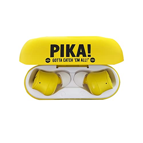 Pokémon Pikachu True Wireless Bluetooth Earbuds Yellow