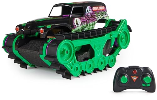 Monster Jam Grave Digger Trax Remote Control Vehicle