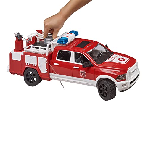 Bruder 1:16 RAM 2500 Fire Engine Truck with Lights & Sounds