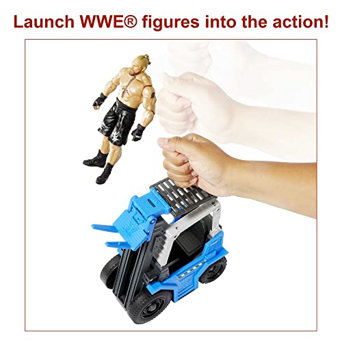 WWE Wrekkin Slam 'N Stack Forklift with Brock Lesnar Figure