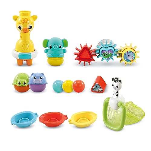 VTech 6-in-1 Bathtime Animal Buddies Bath Toys