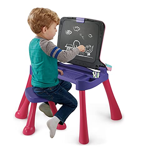 VTech Draw and Learn Activity Desk Pink