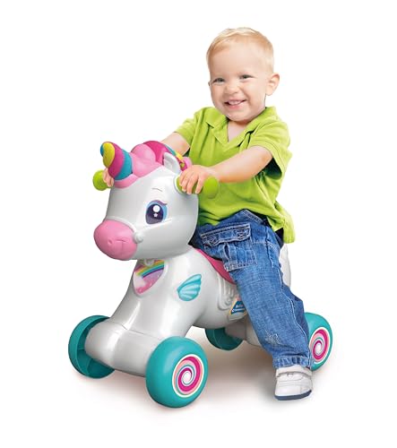 Baby Clementoni 3-in-1 Interactive Unicorn Ride On