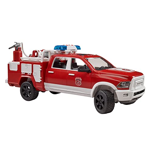 Bruder 1:16 RAM 2500 Fire Engine Truck with Lights & Sounds