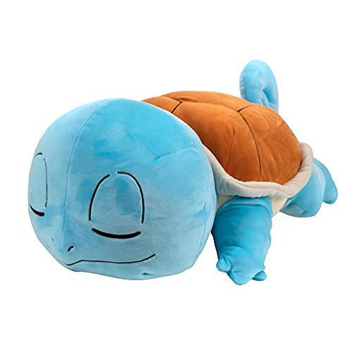 Pokémon 45cm Plush Sleeping Squirtle Soft Toy