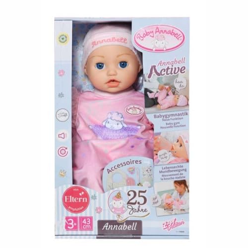 Baby Annabell 43cm Interactive Annabell Doll