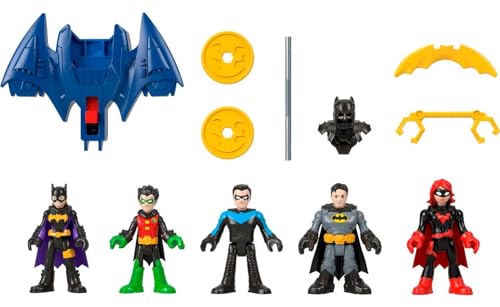 Imaginext DC Super Friends Batman's Bat Family Figure 5 Pack