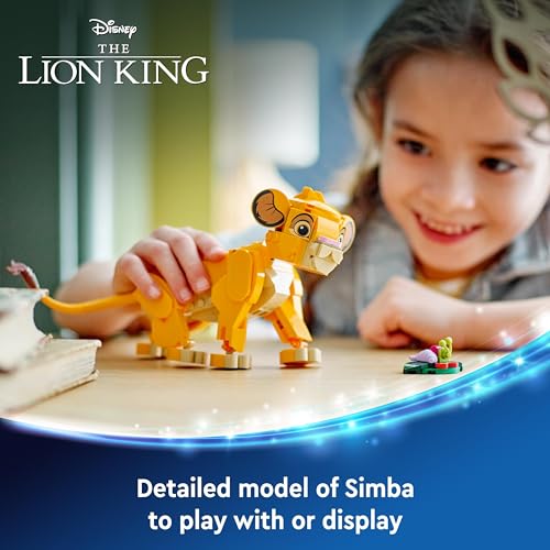 LEGO Disney 43243 The Lion King Simba Cub Building Toy