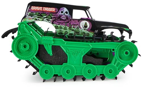 Monster Jam Grave Digger Trax Remote Control Vehicle