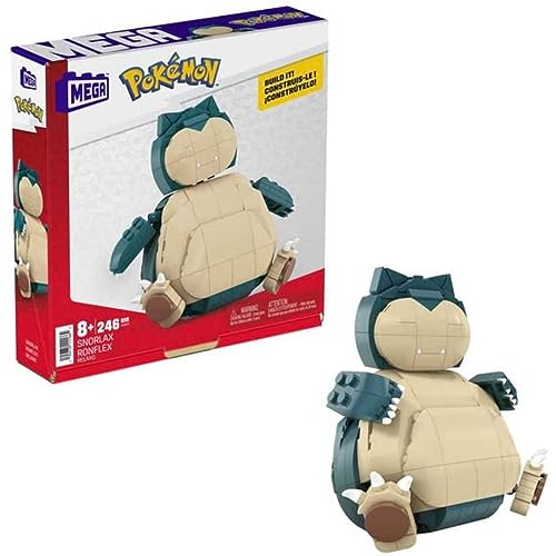 Mega Pokémon Snorlax Building Set