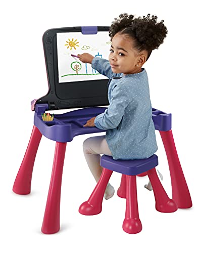 VTech Draw and Learn Activity Desk Pink