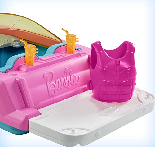 Barbie Boat with Puppy and Accessories