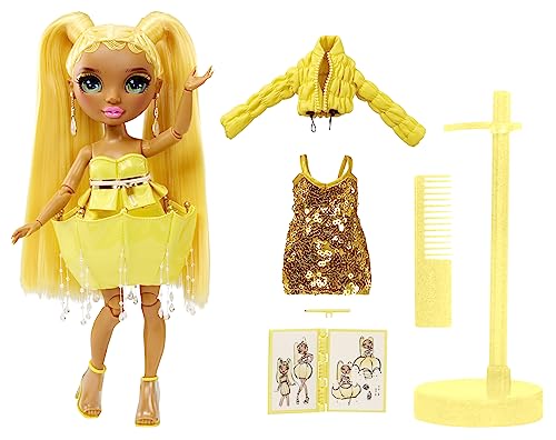 Rainbow High Fantastic Sunny Madison Yellow Doll Fashion Playset