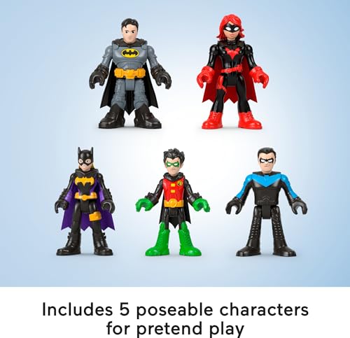 Imaginext DC Super Friends Batman's Bat Family Figure 5 Pack