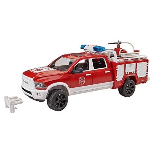 Bruder 1:16 RAM 2500 Fire Engine Truck with Lights & Sounds