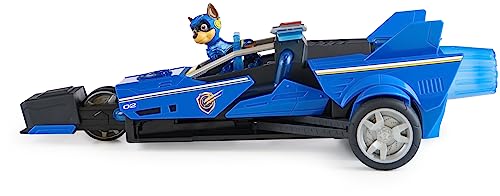 PAW Patrol: The Mighty Movie Chase's Deluxe Mighty Transforming Cruiser Toy