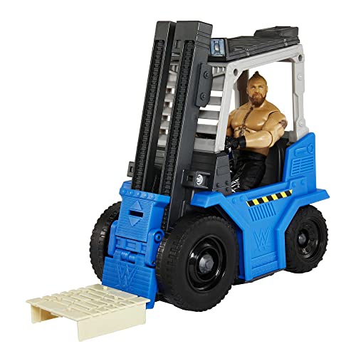 WWE Wrekkin Slam 'N Stack Forklift with Brock Lesnar Figure