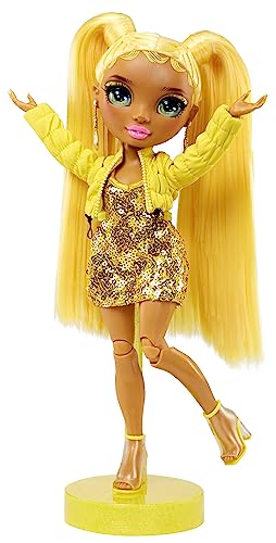 Rainbow High Fantastic Sunny Madison Yellow Doll Fashion Playset