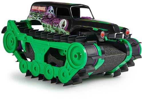 Monster Jam Grave Digger Trax Remote Control Vehicle