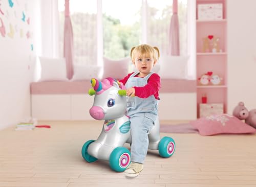 Baby Clementoni 3-in-1 Interactive Unicorn Ride On