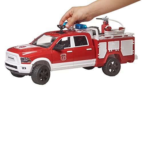 Bruder 1:16 RAM 2500 Fire Engine Truck with Lights & Sounds