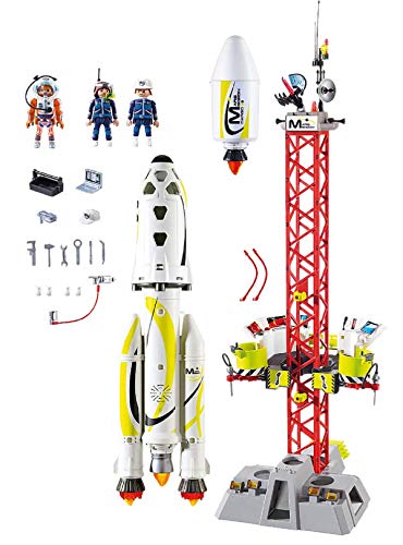 Playmobil 9488 Space Mars Mission Rocket with Launch Site with Lights and Sound