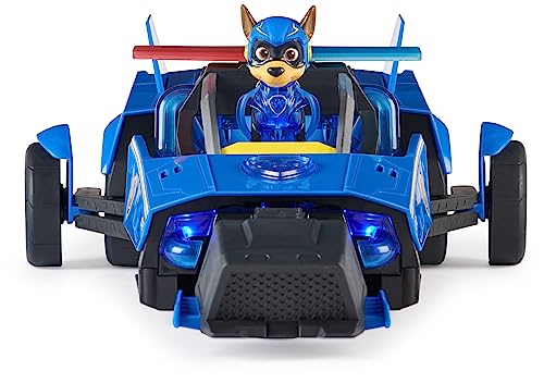 PAW Patrol: The Mighty Movie Chase's Deluxe Mighty Transforming Cruiser Toy