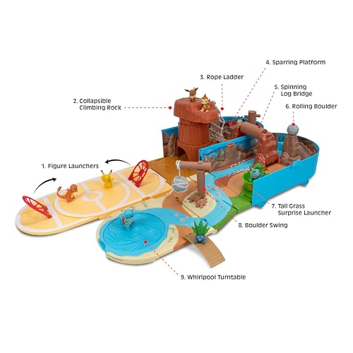 Pokémon Carry Case Battle Desert Playset
