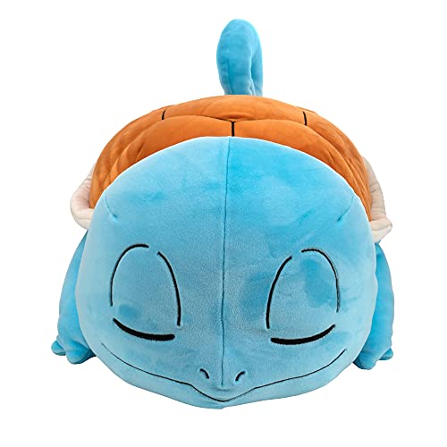 Pokémon 45cm Plush Sleeping Squirtle Soft Toy