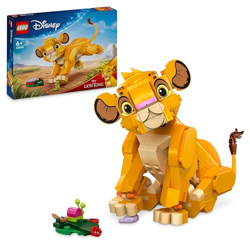 LEGO Disney 43243 The Lion King Simba Cub Building Toy