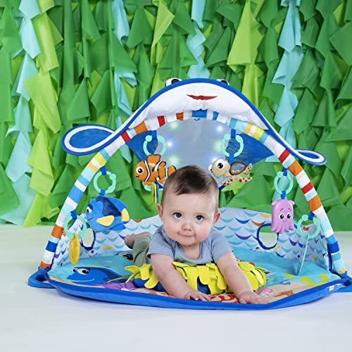 Bright Starts Disney Baby Finding Nemo Mr. Ray Ocean Lights Baby Gym