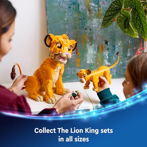 LEGO Disney 43243 The Lion King Simba Cub Building Toy