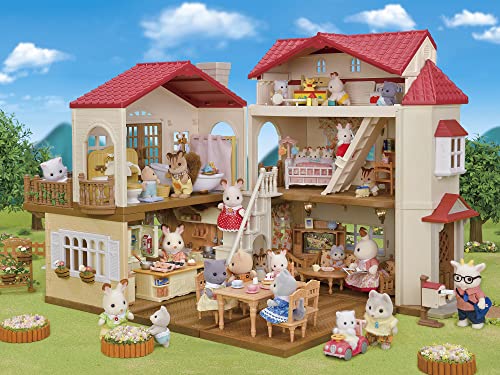 Sylvanian Families Red Roof Country Home Gift Set-Secret Attic Playroom