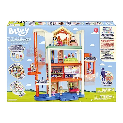 Bluey Hammerbarn Shopping Centre Playset