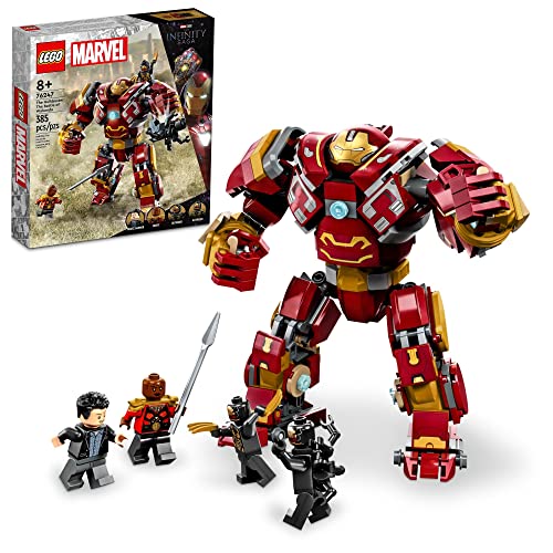 LEGO Marvel 76247 The Hulkbuster: The Battle of Wakanda Set