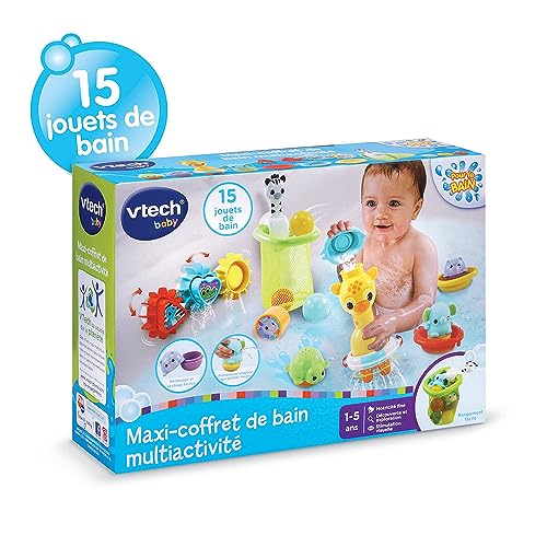 VTech 6-in-1 Bathtime Animal Buddies Bath Toys