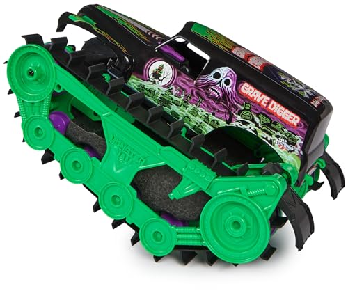 Monster Jam Grave Digger Trax Remote Control Vehicle