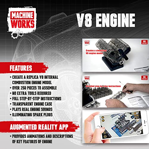 Machine Works V8 Model Engine