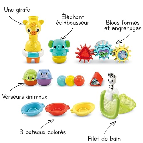 VTech 6-in-1 Bathtime Animal Buddies Bath Toys