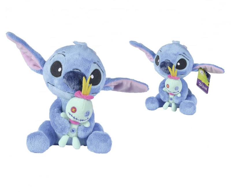 Disney Stitch and Scrump 25cm Plush Toy