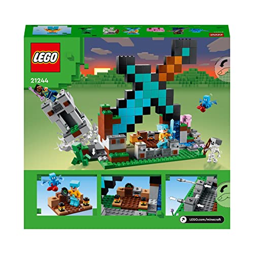 LEGO Minecraft 21244 The Sword Outpost Set