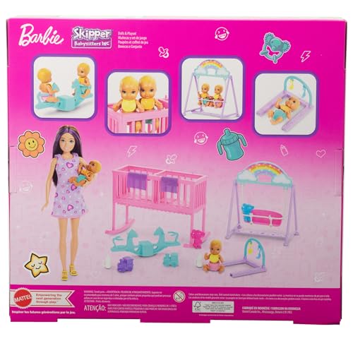 Barbie Skipper Babysitter Doll and Nursery Playset