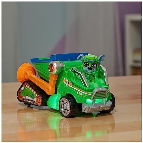 PAW Patrol: The Mighty Movie Rocky's Mighty Movie Recycle Truck Toy